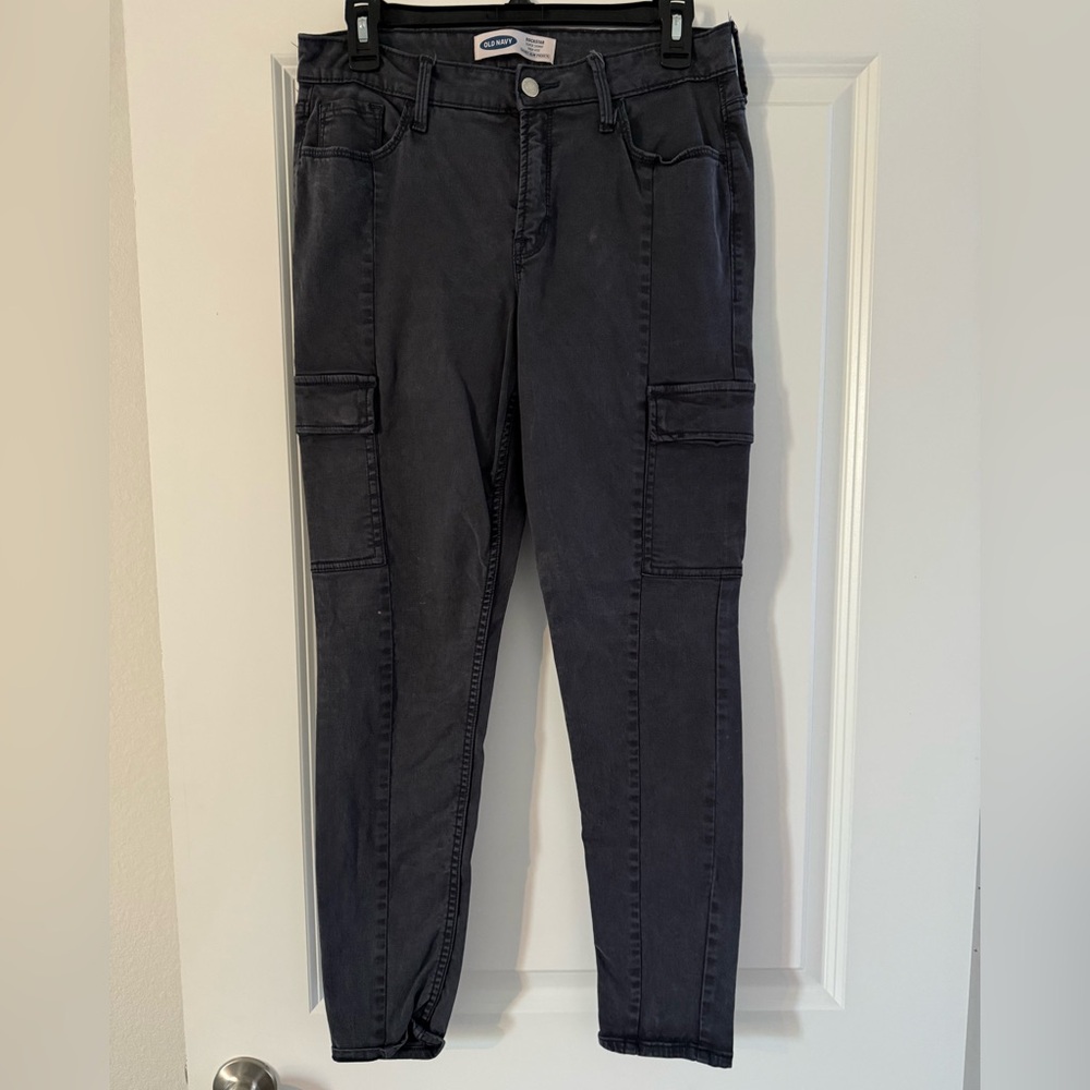 Old Navy Charcoal Skinny Pants